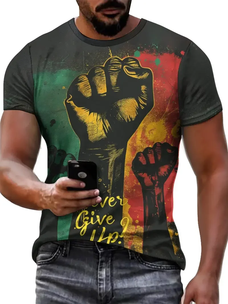 Street Fashion For Short Guys - メンズTシャツ,ラウンドカラー,ゆったりとした速乾性,大きいサイズ,スポーツウェア,個性,ファッショントレンド,夏